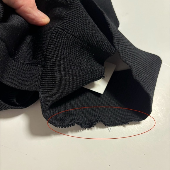 Jonathan Simkhai Black Sweater Dress READ Sz Med NWT - Picture 15 of 16